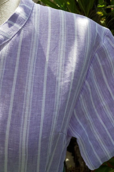 Teresa Purple Stripe