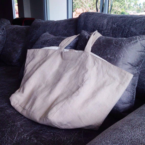 New Suzy Linen Bag - Natural Linen